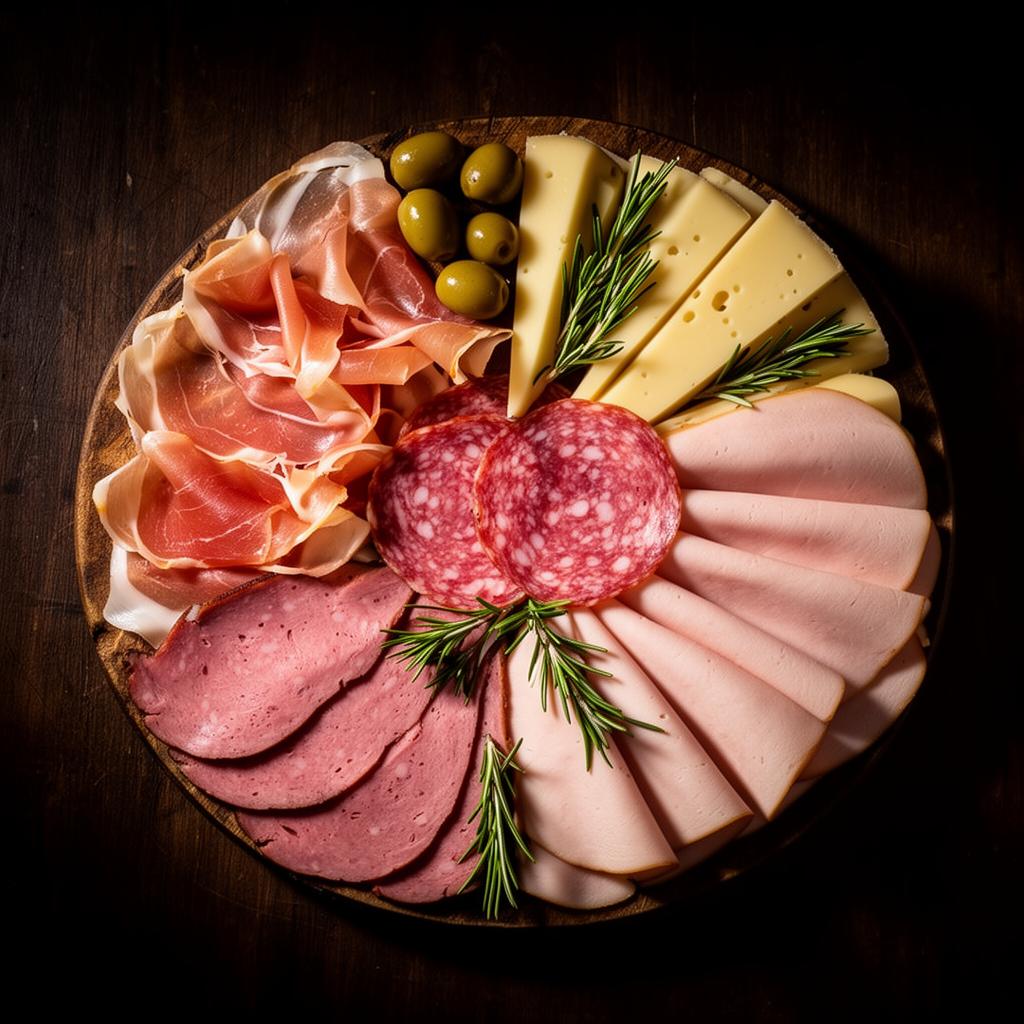 Premium charcuterie spread